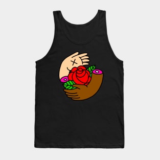 Democratic Socialism Rose Tank Top